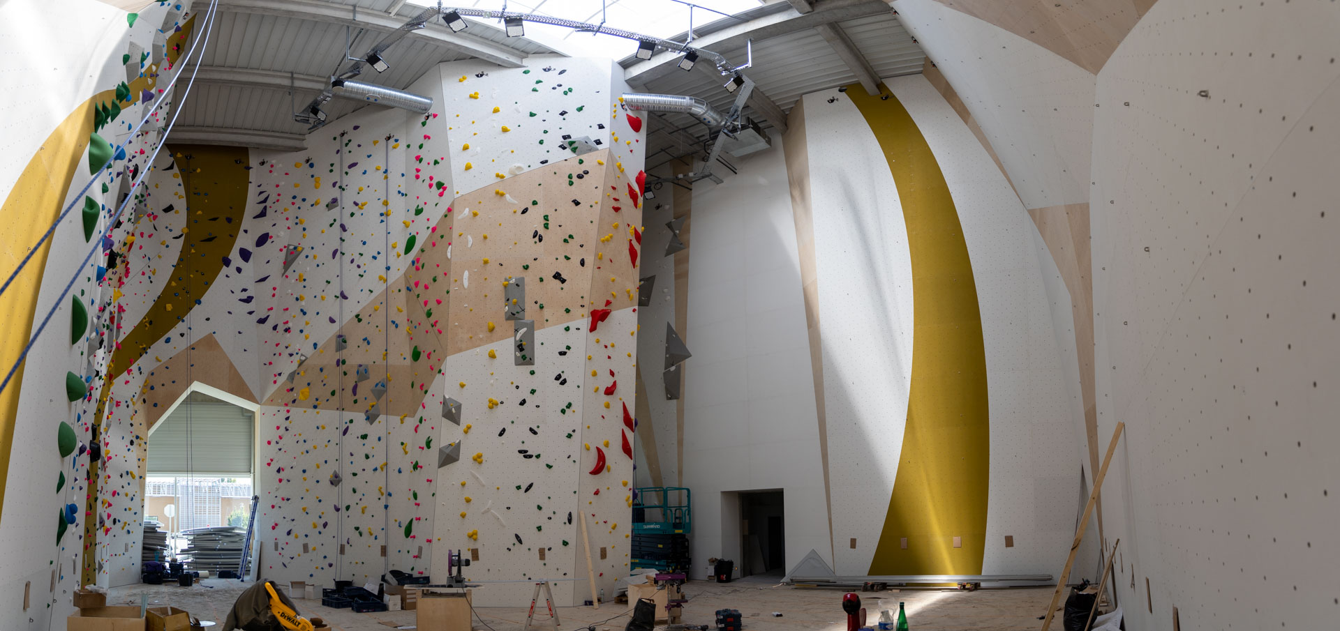 Ouverture de la salle d'escalade Climb Up Cergy le 14 Juillet